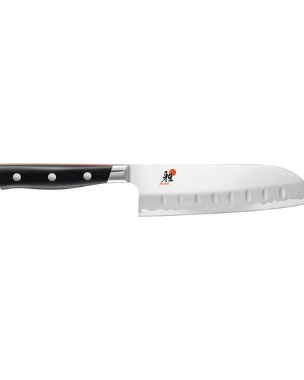 Dao Santoku Miyabi 1019728 14 cm Cán Nhựa Đen Thép Carbide Không Gỉ
