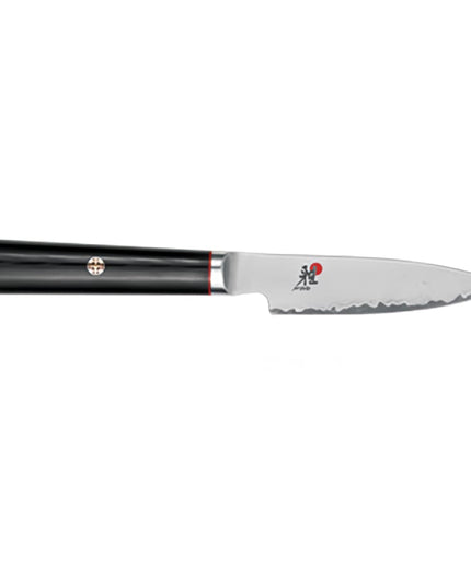 Dao Gọt Miyabi 1001994 8.9 cm Cán Linen Micarta Đen Thép Không Gỉ