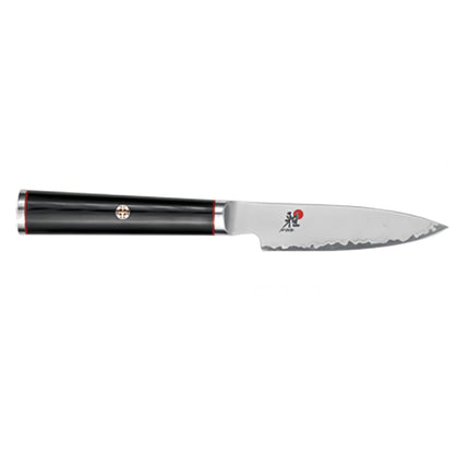 Dao Gọt Miyabi 1001994 8.9 cm Cán Linen Micarta Đen Thép Không Gỉ