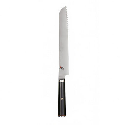 Dao Cắt Bánh Mì Miyabi 1019919 24.1 cm Cán Micarta Vải Lanh Đen, Thép Không Gỉ