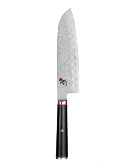 Dao Santoku Miyabi 1002001 17.8 cm Cán Linen Micarta Đen Thép Không Gỉ