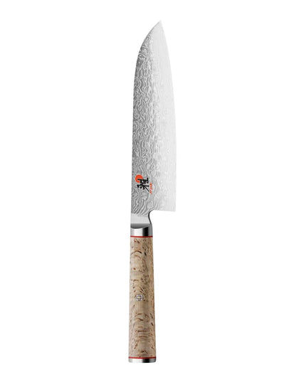 Dao Santoku Miyabi 1020093 17.8 cm Cán Gỗ Bạch Dương Thép Carbide