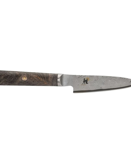 Dao Lột Miyabi 1019502 8.9 cm Cán Gỗ Ash Đen Thép Carbide