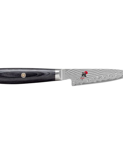 Dao Gọt Trái Cây Miyabi 1019579 8.9 cm Cán Gỗ Pakkawood Đen Thép Không Gỉ Carbide