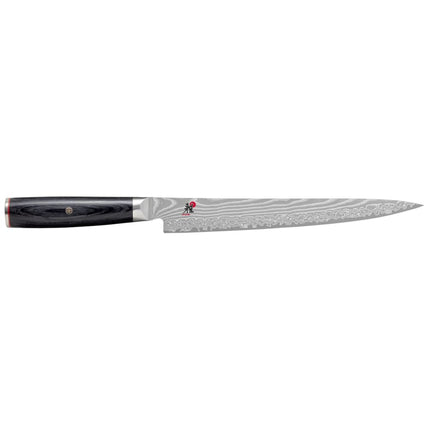 Dao Thái Lát Khắc Miyabi 1019585 24.1 cm Cán Gỗ Pakkawood Đen Thép Carbide Không Gỉ