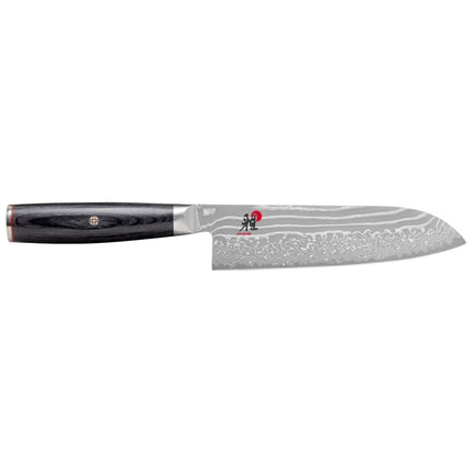 Dao Santoku Miyabi 1019592 17.8 cm Cán Pakkawood Đen Thép Carbide Không Gỉ