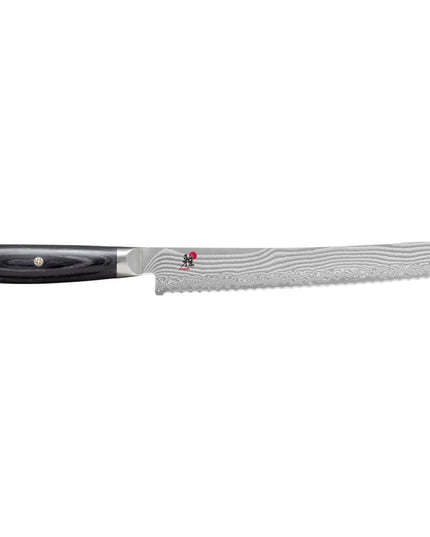 Dao Cắt Bánh Mì Miyabi 1019598 24 cm Cán Gỗ Pakkawood Đen, Thép Không Gỉ Carbide