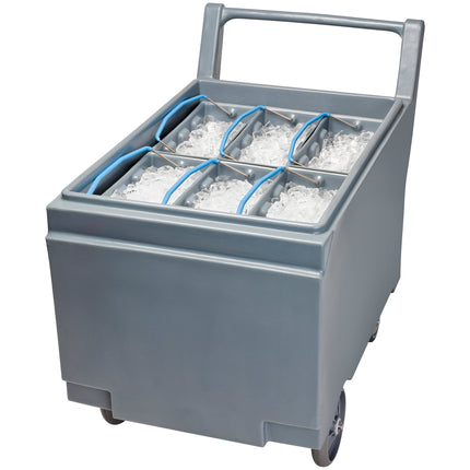 Xe chứa đá Follett ROTOCART SmartCART 108,9 kg / 214 lít
