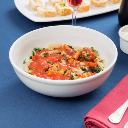 Tô Tuxton BPB-5203 1,5 lít sứ trắng sứ menudo/pasta/salad - Thùng 12 cái