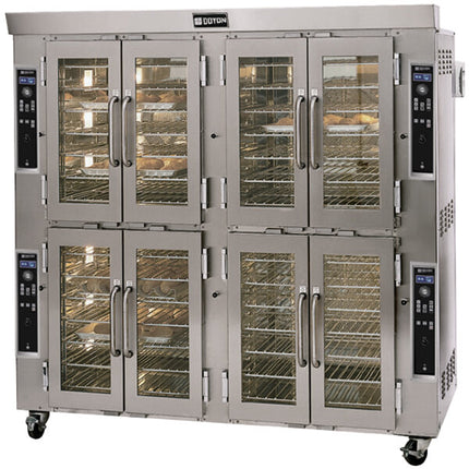 Lò nướng đối lưu tiệm bánh Doyon JA28G Jet Air dùng gas tự nhiên hai tầng - 208V, 260.000 BTU