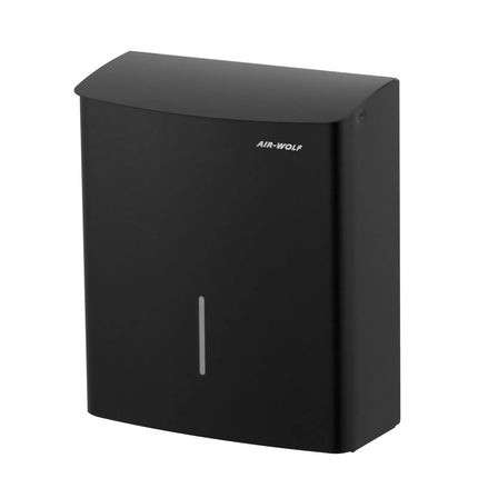 AIR-WOLF | Commercial hygiene waste bin - 10 litres - Stainless steel - Matt black