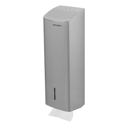 AIR-WOLF | Single-Sheet Toilet Tissue Dispenser – 750-sheet - wall-mount - stainless steel