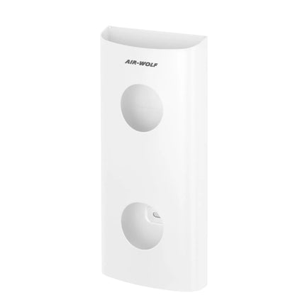 AIR-WOLF | Wall-Mounted Sanitary Bag Dispenser – White - Stainless Steel - 25 Bag Capacity