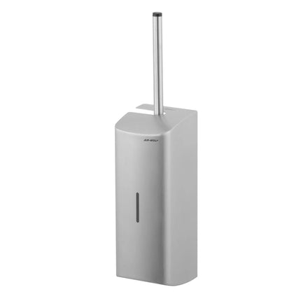 AIR-WOLF | Wall Mounted Toilet Brush Holder – Closed Front, Removable Liner, Fixings Included
