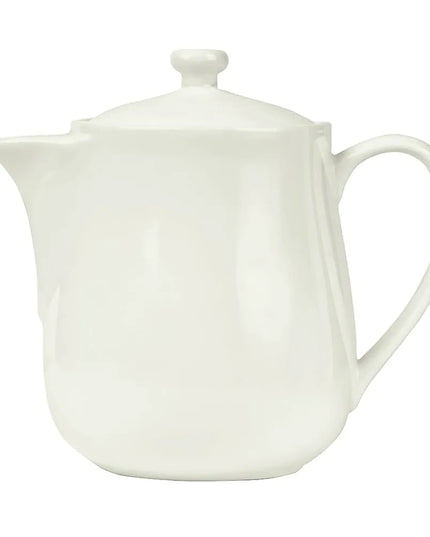 Ấm Sứ Trắng Sáng Nắp Rời Libbey POT-13 470 ml