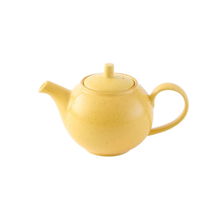 Ấm Trà Churchill SMSSSB151 Stonecast® 440 ml - Gốm, Vàng Hạt Mù Tạt