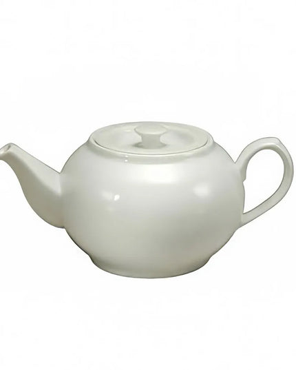 Ấm Trà Oneida R4020000862 621 ml Fusion - Sứ Porcelain, Trắng Sáng