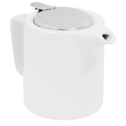 Ấm Trà Phong Cách Washington Service Ideas TPCW16WH 480 ml Kèm Nắp Giỏ Lọc Màu Trắng