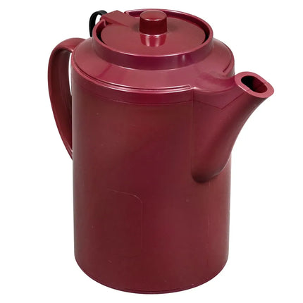 Ấm Trà Service Ideas TST612BU Chống Nhỏ Giọt 470 ml Vòi Có Tấm Chắn, Dây Giữ Nắp - Đỏ Burgundy