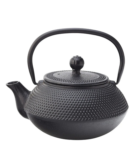Ấm Trà Steelite UMH7007 710 ml Utopia Mandarin Có Lọc - Gang Đúc, Đen