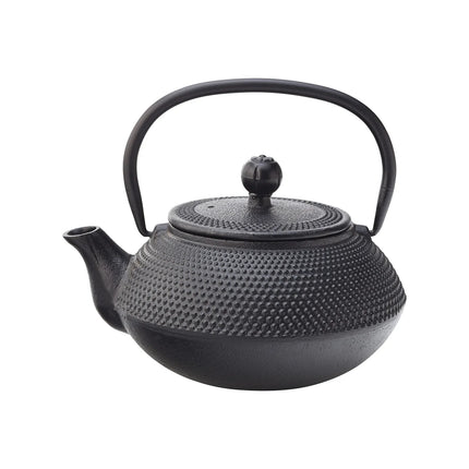 Ấm Trà Steelite UMH7007 710 ml Utopia Mandarin Có Lọc - Gang Đúc, Đen