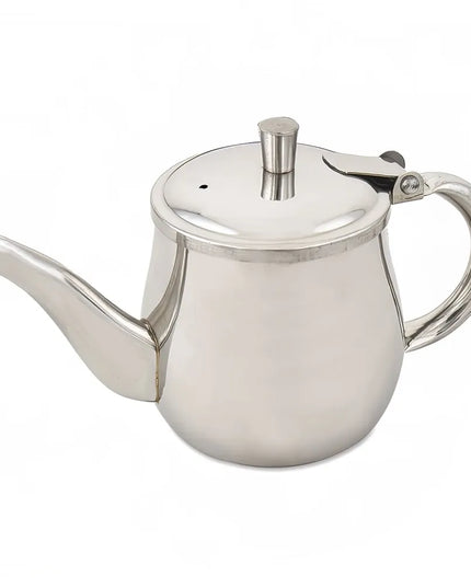 Ấm Trà Vòi Cổ Ngỗng Browne 515200 300 ml Nắp Bản Lề Tay Cầm Rỗng Thép Không Gỉ