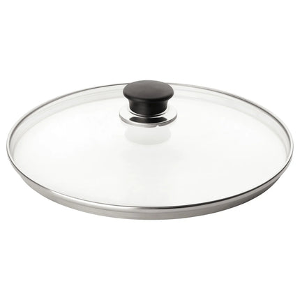 BALLARINI | Universal Glass Pan Lid Ø 24 cm – domed - without steam vent - dishwasher-safe - heat-resistant knob
