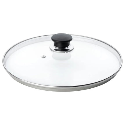 BALLARINI | Universal Glass Pan Lid Ø 28 cm – domed - dishwasher-safe - heat-resistant knob