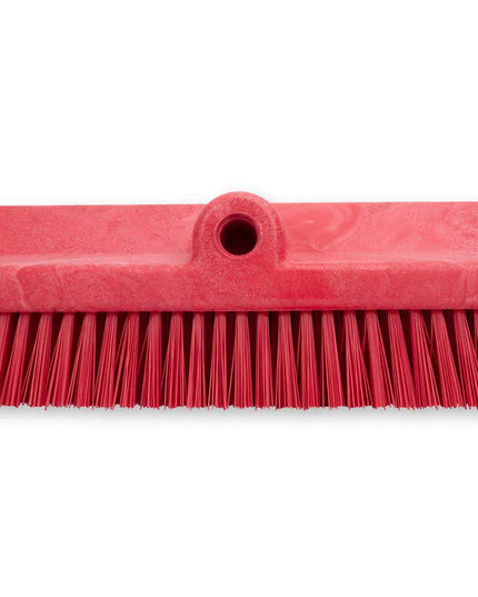 Bàn Chải Cọ Sàn Carlisle 40423EC05 25 cm - Lông Polyester Đỏ