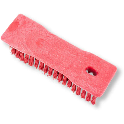 Bàn Chải Cọ Tay Comfort Grip Carlisle 42024EC05 Lông Polyester Đỏ 20.3 cm