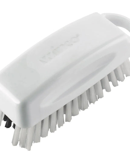 Bàn Chải Vệ Sinh Móng Tay Winco BRN-52 Poly/Nhựa Trắng/Đen 14.6 cm