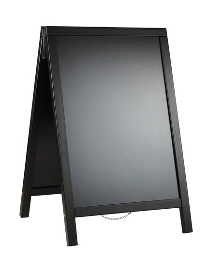 Bảng Chữ A American Metalcraft SBDBL85 Khung Gỗ - Dài 54.6 cm x Rộng 5.7 cm x Cao 85.1 cm, Màu Đen