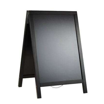 Bảng Chữ A American Metalcraft SBDBL85 Khung Gỗ - Dài 54.6 cm x Rộng 5.7 cm x Cao 85.1 cm, Màu Đen