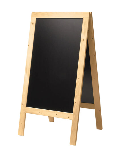 Bảng Chữ A American Metalcraft SBSB135 Khung Gỗ - Dài 71.4 cm x Rộng 6 cm x Cao 139.1 cm, Màu Gỗ Tự Nhiên