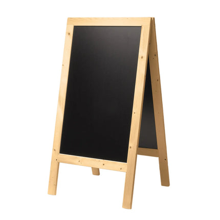 Bảng Chữ A American Metalcraft SBSB135 Khung Gỗ - Dài 71.4 cm x Rộng 6 cm x Cao 139.1 cm, Màu Gỗ Tự Nhiên