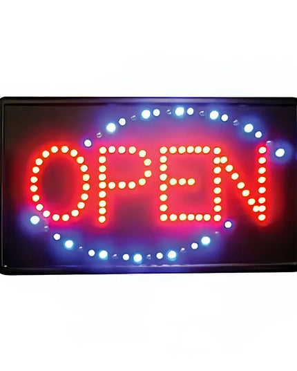 Bảng Hiệu Open Đèn LED Winco LED-6, Một Kiểu Nhấp Nháy