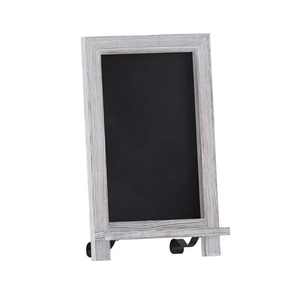 Bảng Phấn Có Chân Flash Furniture HFKHD-GDIS-CRE8-022315-GG - 24.1 cm Rộng x 35.6 cm Cao, Khung Gỗ Thông, Trắng