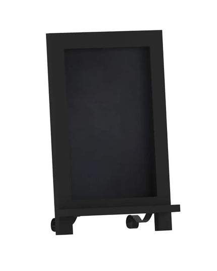 Bảng Phấn Có Chân Flash Furniture HFKHD-GDIS-CRE8-222315-GG - 24.1 cm Rộng x 35.6 cm Cao, Khung Gỗ Thông, Đen