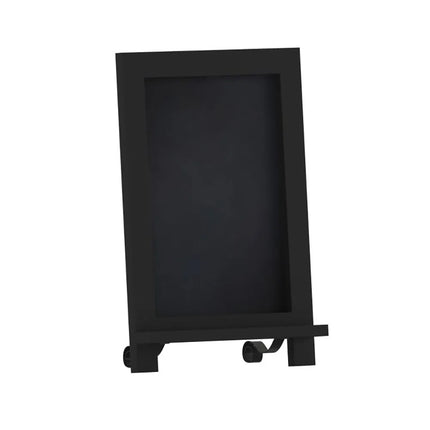 Bảng Phấn Có Chân Flash Furniture HFKHD-GDIS-CRE8-222315-GG - 24.1 cm Rộng x 35.6 cm Cao, Khung Gỗ Thông, Đen