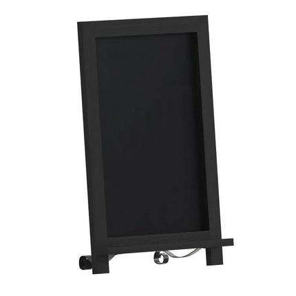 Bảng Phấn Có Chân Flash Furniture HFKHD-GDIS-CRE8-722315-GG - 30.5 cm Rộng x 43.2 cm Cao, Khung Gỗ Thông, Đen