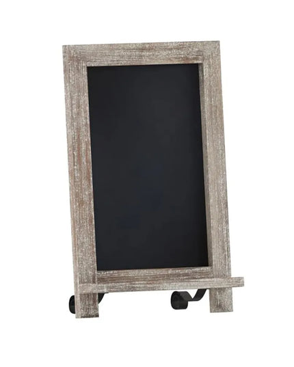 Bảng Phấn Flash Furniture HFKHD-GDI-CRE8-322315-GG Kèm Chân Đứng - 24.1 cm x 35.6 cm, Khung Gỗ Thông, Màu Nâu