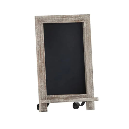 Bảng Phấn Flash Furniture HFKHD-GDI-CRE8-322315-GG Kèm Chân Đứng - 24.1 cm x 35.6 cm, Khung Gỗ Thông, Màu Nâu