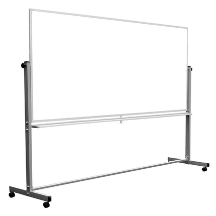 Bảng Trắng Từ Tính Hai Mặt Lật Luxor Kèm Khung Nhôm, 243.8 cm x 101.6 cm (MB9640WW)
