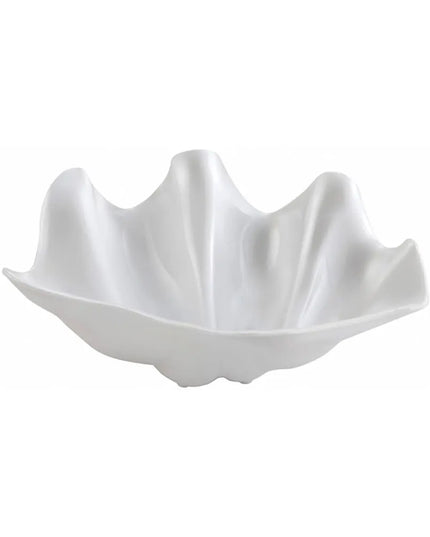 Bát Nhựa Hình Vỏ Sò Winco PSBW-1W 591 ml Màu Trắng Ngà