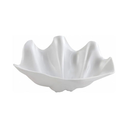 Bát Nhựa Hình Vỏ Sò Winco PSBW-1W 591 ml Màu Trắng Ngà