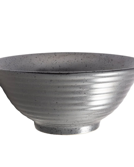 Bát Ramen Tròn Yanco DB-3108 Diamond Black 1.3 l - Sứ, Đồng Đen