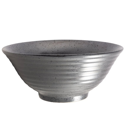 Bát Ramen Tròn Yanco DB-3108 Diamond Black 1.3 l - Sứ, Đồng Đen