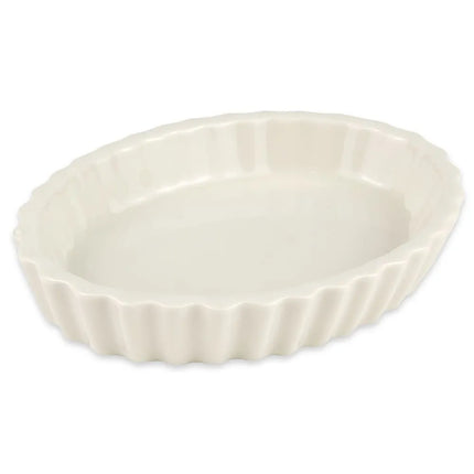 Bát Souffle Có Rãnh Hall China HL8530AWHA Sứ Trắng 192 ml