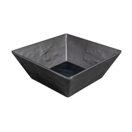 Bát Vuông Melamine Phục Vụ American Metalcraft FSMEL117 6.7 l Màu Đen