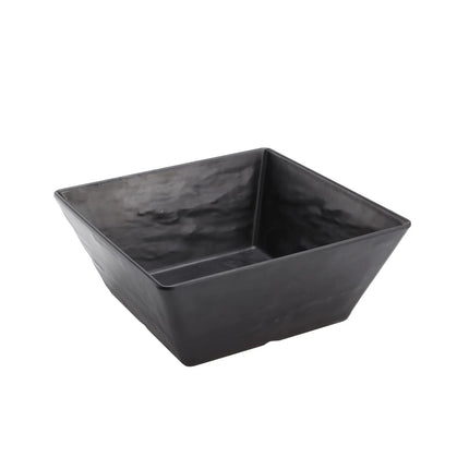 Bát Vuông Melamine Phục Vụ American Metalcraft FSMEL94 3.7 l Màu Đen